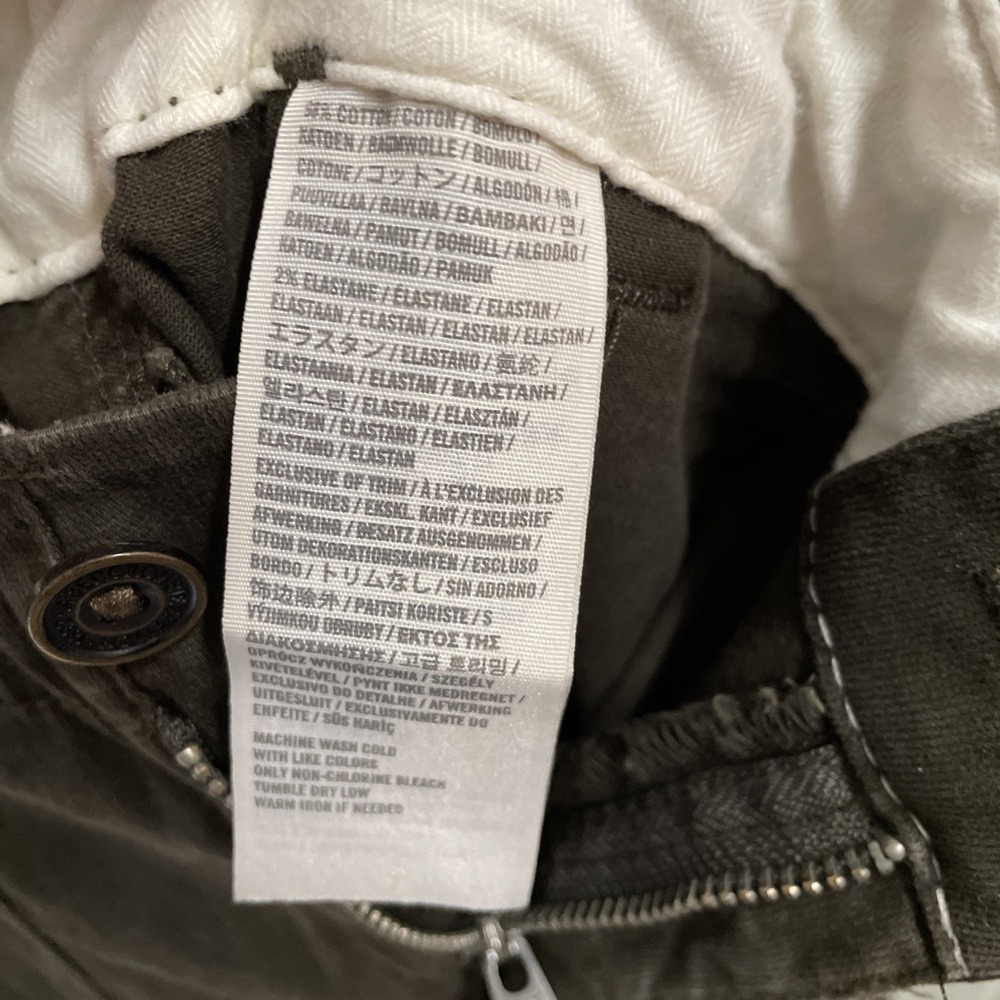 Y2K Abercrombie And Fitch Courdorouy Cargo Tactical Pant Zipper Ankle Distress 8 - Picture 13 of 14